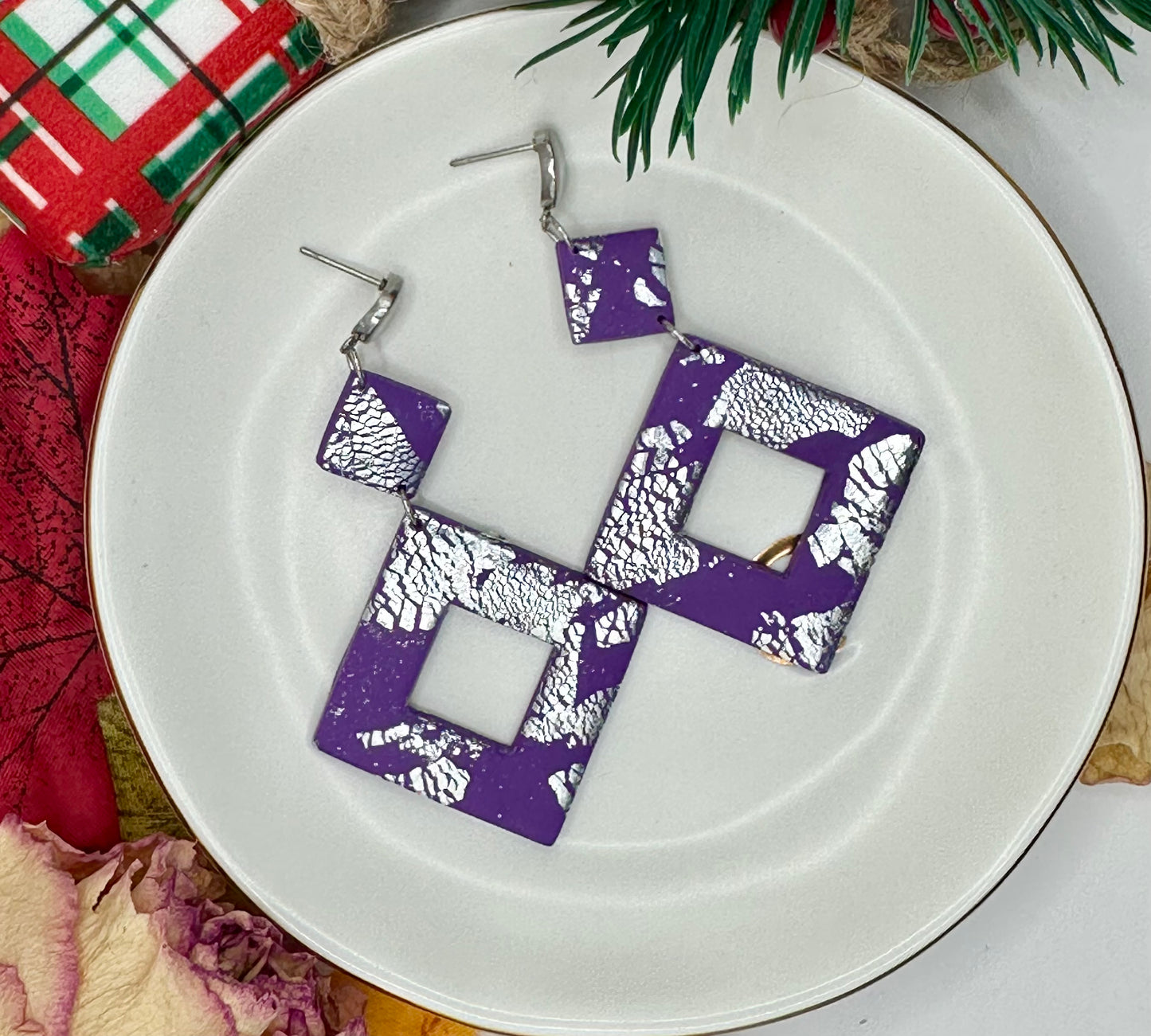 Square Cutout Dangles