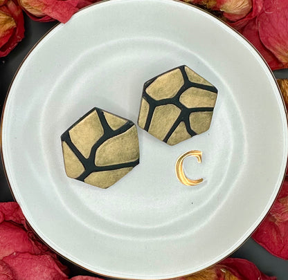 Hexagon Studs