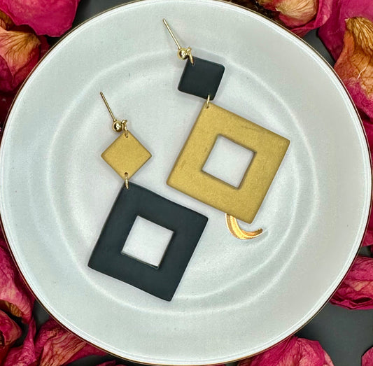 Square Cutout Dangles