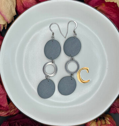 Gun Metal Dangles