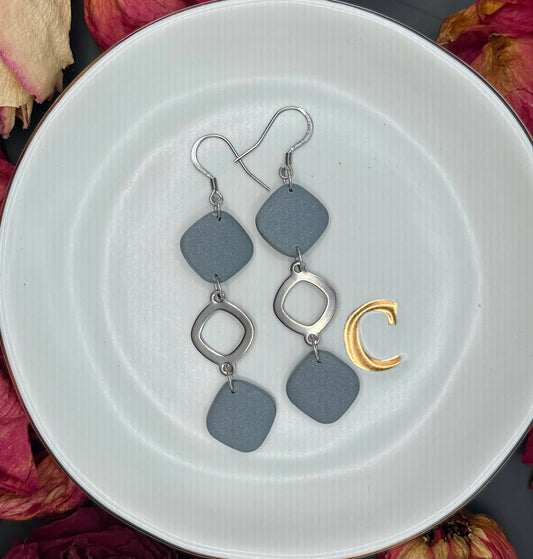 Gun Metal Dangles