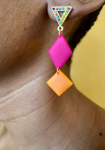 Diamond Dangles