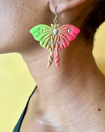 Flying Moths