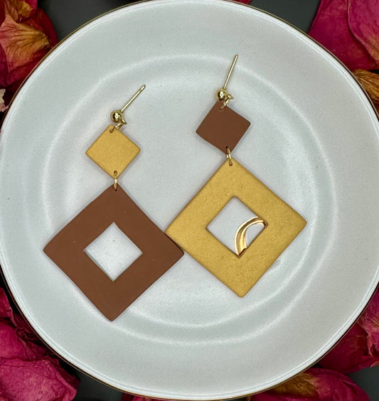 Square Cutout Dangles