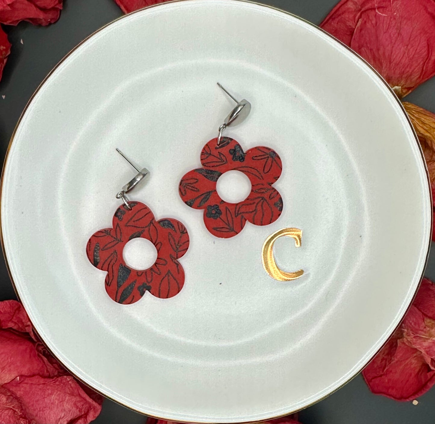 Flower Hoops