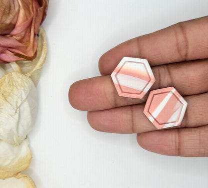 Hexagon Studs