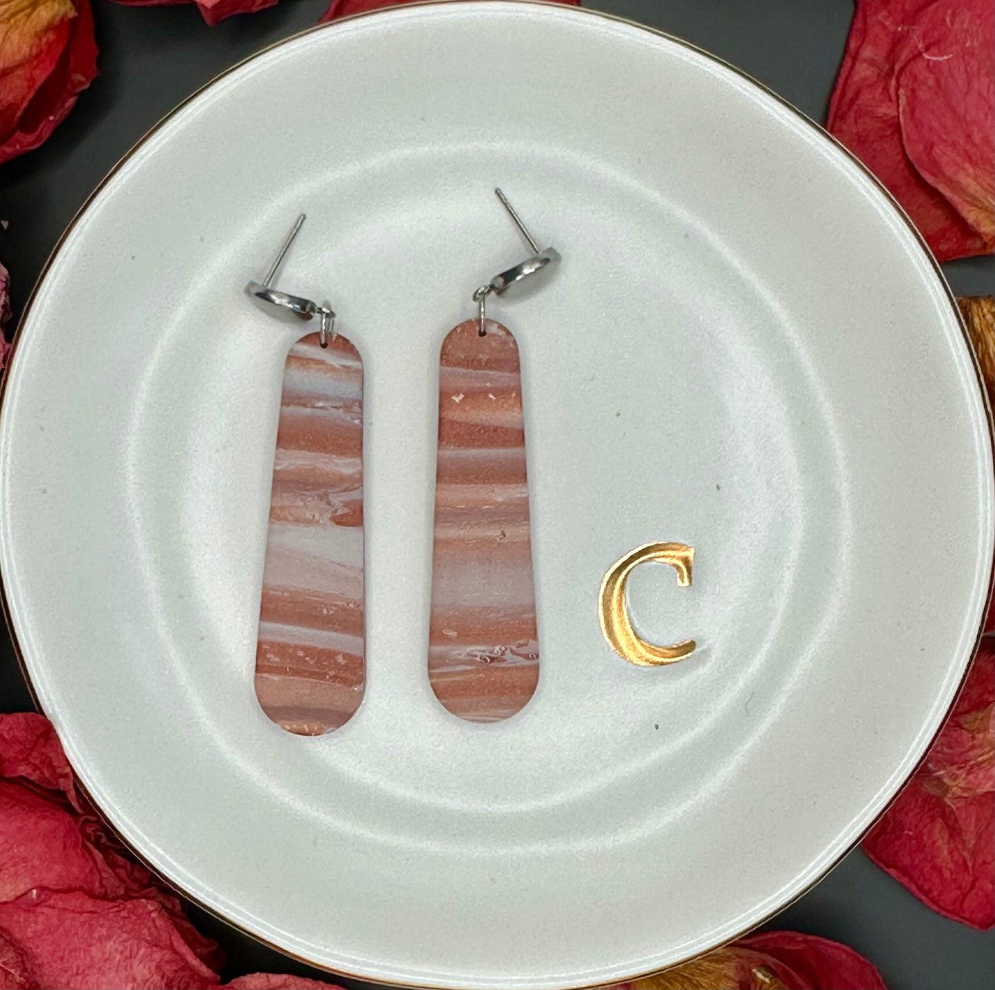 Long Oval Drops